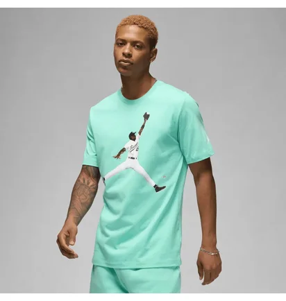 Футболка мужская Air Jordan Flight Mvp Crew Turquoise FN5990-349