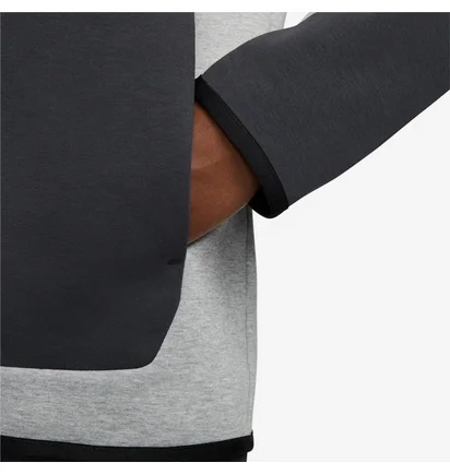 Толстовка чоловіча Nike Sportswear Tech Fleece Full-Zip Hoodie Grey DV0537-063