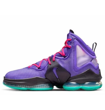 Кроссовки унисекс Nike Lebron Xix Dj Bron Violet Cz0203-500