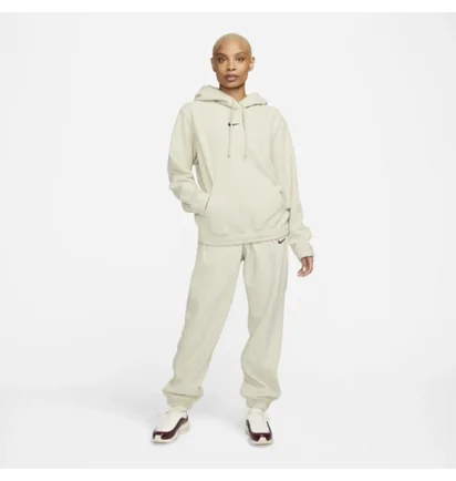 Худи женское Nike Sportswear Pullover Fluffy Therma Warm Hoodie Beige FB8972-206