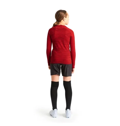 Лонгслів дитячий Kipsta Keepdry Red 8641694