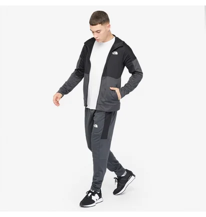 Куртка мужская The North Face Ma Full-Zip Fleece Black/Grey NF0A857EMN8