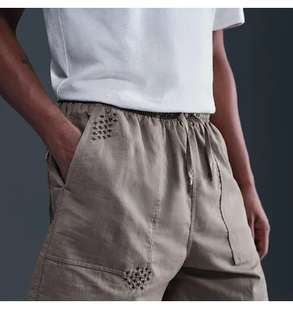 Шорты мужские Nike Lilen Lnd Sashiko Brown HJ2978-289