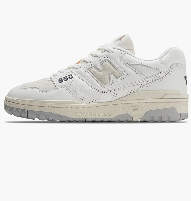 Кроссовки мужские New Balance 550 White BB550PWG