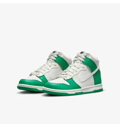Кросівки дитячі Nike Dunk High Phantom Stadium White/Green DB2179-002