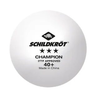 Мяч для настольного тенниса Donic Champion 3* 40+ 3 Шт White 608540