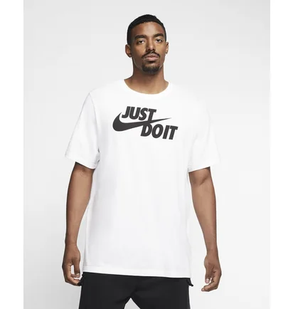 Футболка чоловіча Nike M Nsw Tee Just Do It Swoosh White AR5006-100