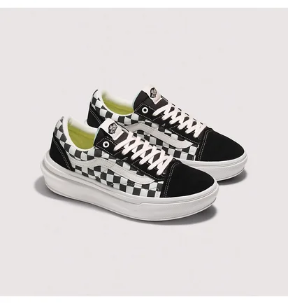 Кеди унісекс Vans Old Skool Overt Comfycush Checkerboard Black/White VN0A7Q5E95Y