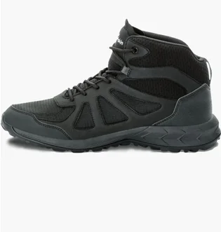 Ботинки мужские Jack Wolfskin Woodland 2 Texapore Black 4051261-6000