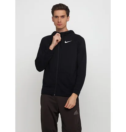 Толстовка мужская Nike M DRY HOODIE FZ FLEECE Black 860465-010