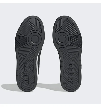 Кросівки чоловічі Adidas Hoops 3.0 Mid Lifestyle Basketball Classic Fur Lining Winterized Shoes Black GZ6679