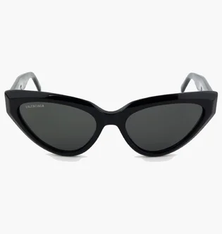 Сонцезахисні окуляри жіночі BALENCIAGA Grey/Black BB0270S-001-56