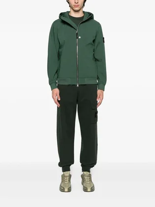 Толстовка мужская Stone Island Light Soft Shell-R Green K2S15Q100004-S0B22-V005E