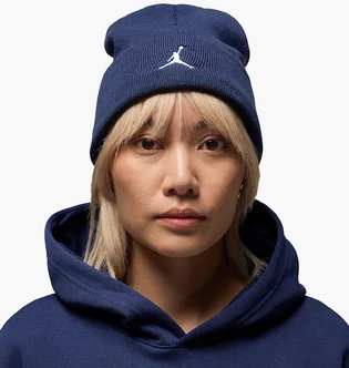 Шапка унисекс Air Jordan Peak Satin Lined Beanie Blue HJ3224-410