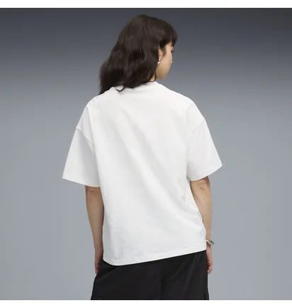 Футболка жіноча Puma Street Glam Oversized White 637069-02