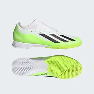 Футзалки унісекс Adidas X Crazyfast.3 Indoor Shoes White/Green ID9340