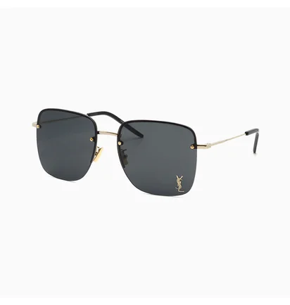 Сонцезахисні окуляри жіночі SAINT LAURENT Grey/Gold SL-312M-013-58