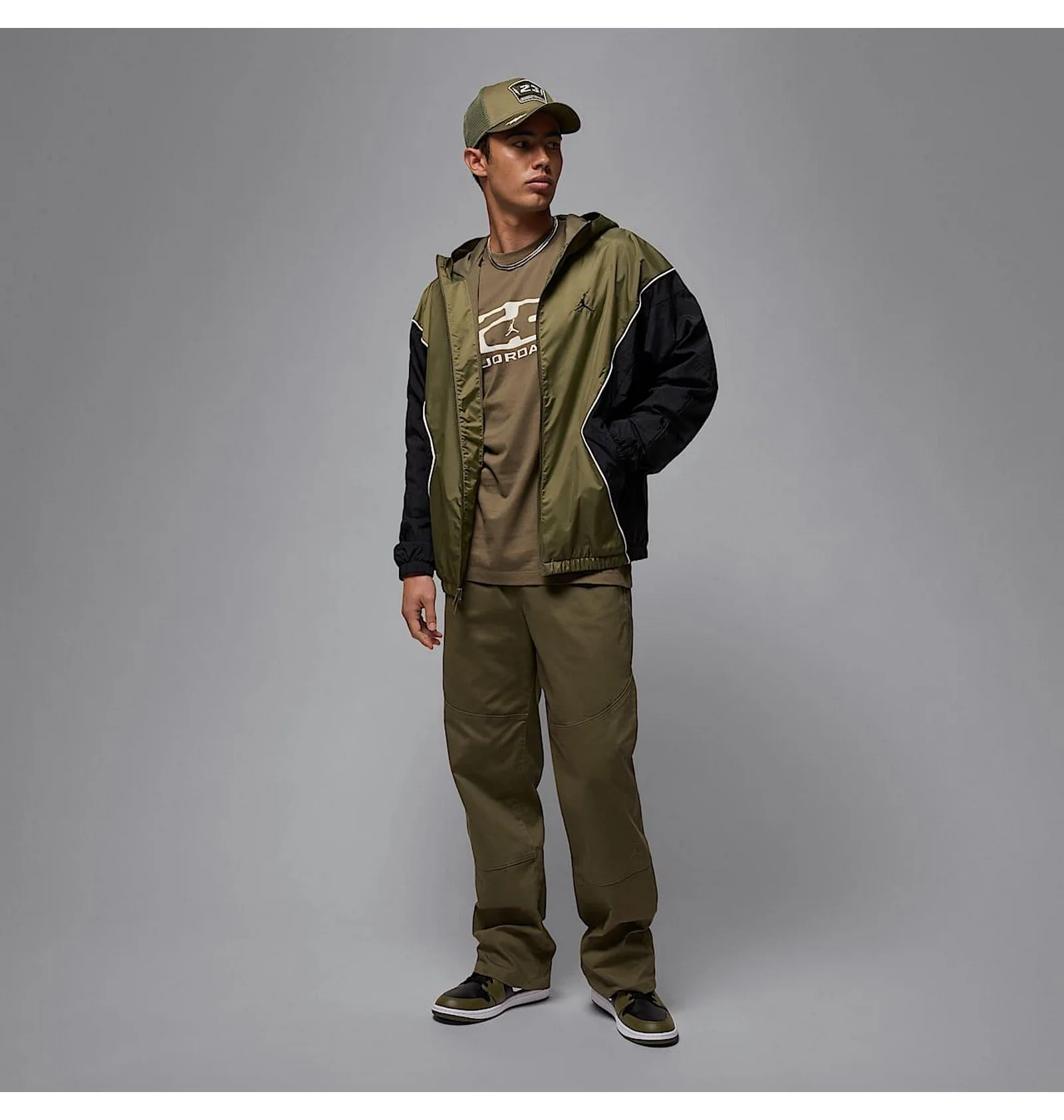 ᐉ Штани чоловічі Air Jordan Essentials Woven Olive HF9329-222