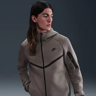 Толстовка мужская Nike Tech Fleece Fz Wr Grey HV0949-289