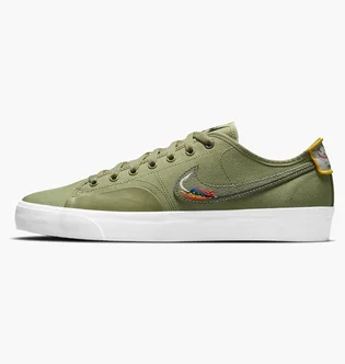 Кроссовки унисекс Nike Sb Blzr Court D V D L Skate Shoes Olive CZ5605-300