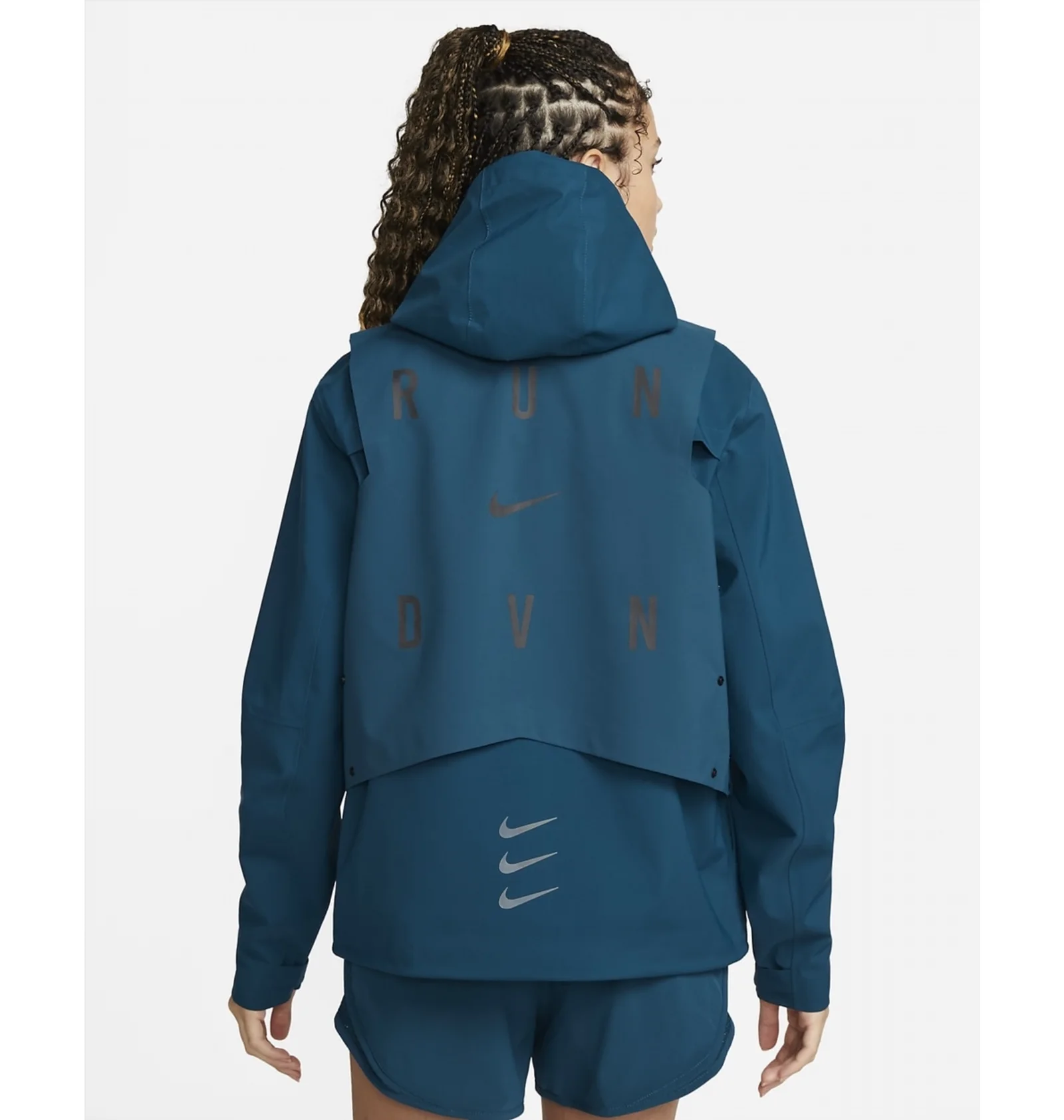 ᐉ Куртка жіноча Nike Storm-Fit Run Division Turquoise DV1247-460