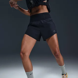 Шорты женские Nike Trail Dri-Fit Mid Rise Running Shorts Women Black HM0280-010