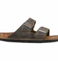 Тапочки чоловічі BIRKENSTOCK Arizona Oiled Leather Footbed Sandals Grey 1019313