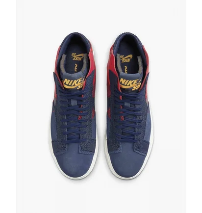 Кросівки унісекс Nike Sb Zoom Blazer Mid Premium Blue FD5113-600