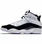 Кроссовки мужские Air Jordan 6 Rings White/Black 322992-104