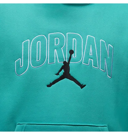 Худи мужское Air Jordan MenS Brooklyn Fleece Oversized Pullover Hoodie Blue IB7241-392