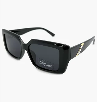Солнцезащитные очки женские Elegance Black/Grey P21538-C1