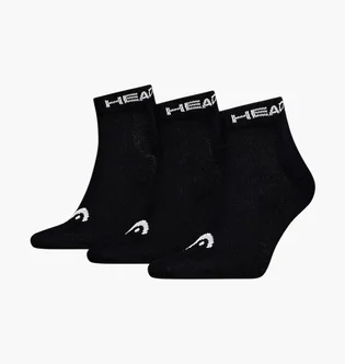 Носки мужские HEAD Elements All Sports Quarter Black (3 пары) 701229010-001