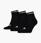 Шкарпетки чоловічі HEAD Elements All Sports Quarter Black (3 пари) 701229010-001
