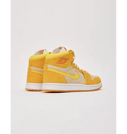 Кроссовки женские Air Jordan Air 1 High Zoom Cmft 2 Yellow/Beige FJ5743-700