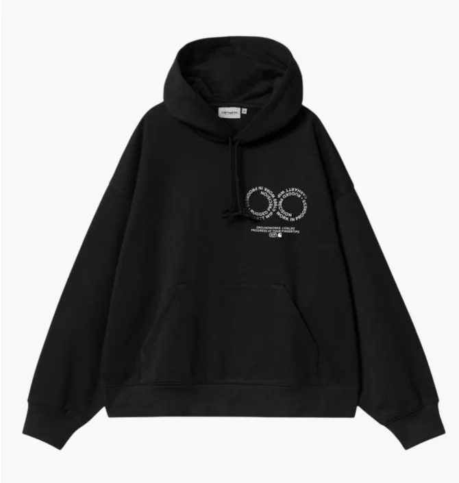 Худі унісекс Carhartt WIP Rotation Black I034690.0D2XX