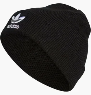 Шапка унисекс Adidas Wide Cuff Fold Beanie Black 5157383
