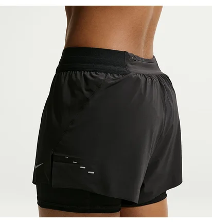 Шорты женские Nike W Nk Swift Df Mr 2N1 Black HJ5376-010