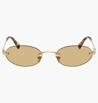 Сонцезахисні окуляри жіночі MIU MIU Brown/Gold A54S-ZVN10R-51