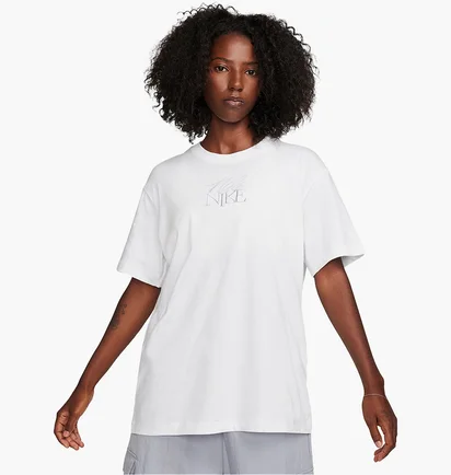 Футболка женская Nike Sportswear T-Shirt White FQ6597-100