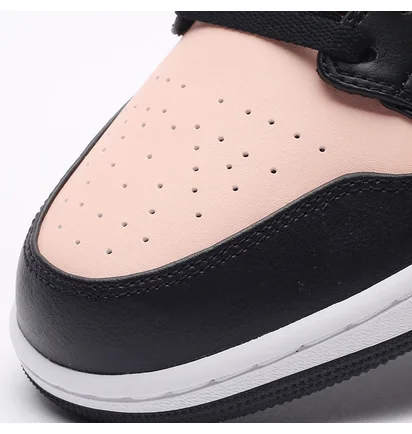 Кроссовки мужские Air Jordan 1 Low Black/Pink 553558-034
