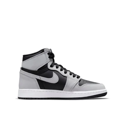 Кросівки дитячі Air Jordan 1 Retro High Og Gs Black/Grey 575441-035