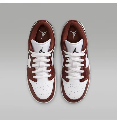 Кросівки унісекс Nike 1 Low White/Brown HF3188-102