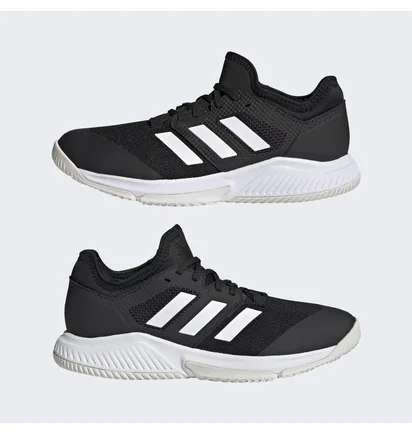 Кросівки жіночі Adidas Court Team Bounce Indoor Shoes Black/White Fx1804