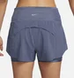 Шорты женские Nike Dri-Fit Swift Mid-Rise 3 2-In-1 Running Shorts With Pockets Blue DX1029-491