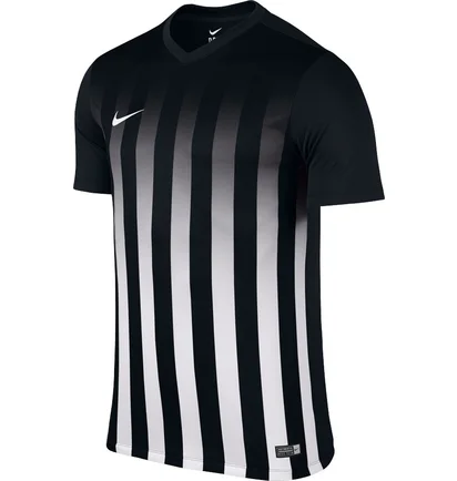 Футболка чоловіча Nike Jersey Ss Striped Division Ii Jsy Black/White 725893-010