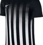Футболка чоловіча Nike Jersey Ss Striped Division Ii Jsy Black/White 725893-010