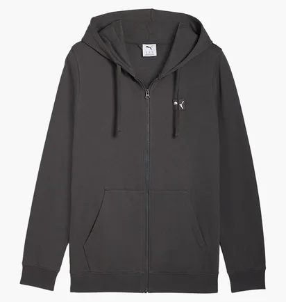 Толстовка мужская Puma Ess Elevated Fz Hoodie Fl Grey 688255-44