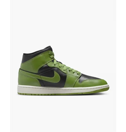 Кроссовки женские Nike Air Jordan 1 Mid Green Bq6472-031