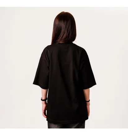 Футболка унісекс yes, original Oversize Black 100000-149