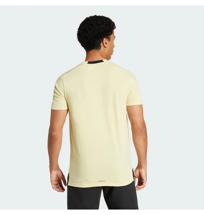 Футболка чоловіча Adidas Designed For Training Workout Performance Yellow JI5773